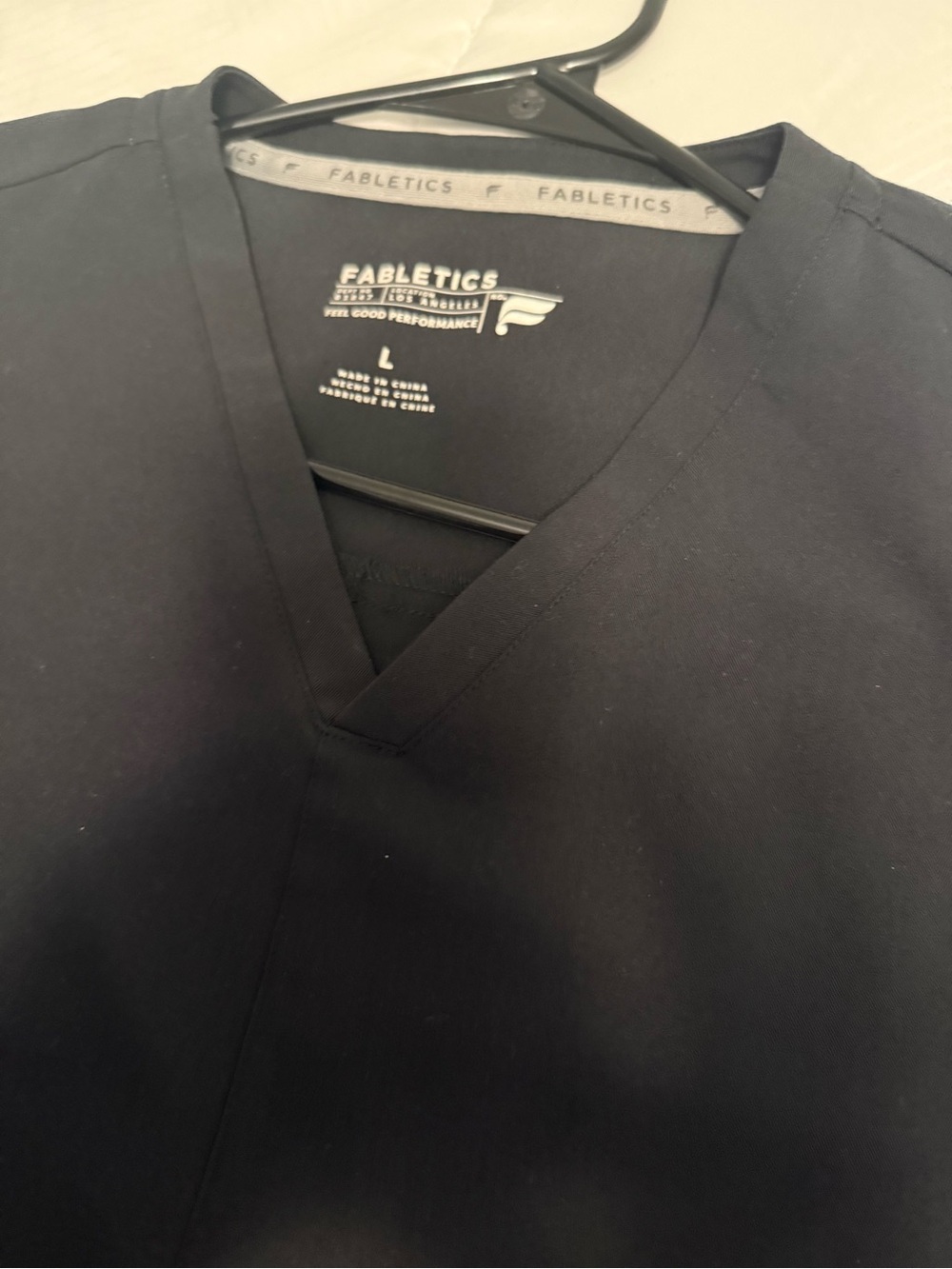 Fabletics Black Scrub Set - Picture 2 of 4